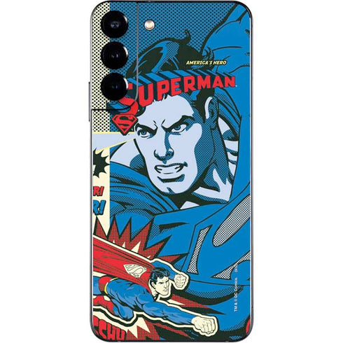 DC Comics Superman America's Hero Galaxy S22 Plus Skin